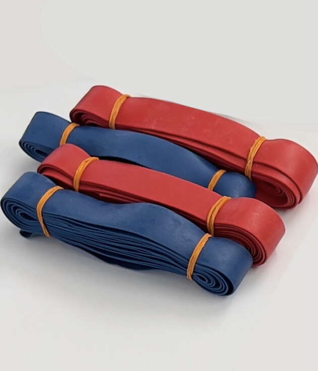 High-Stretch Therapeutic Loop Resistance Band - 4 Pack (2) 42-inch and (2) 36-inch
