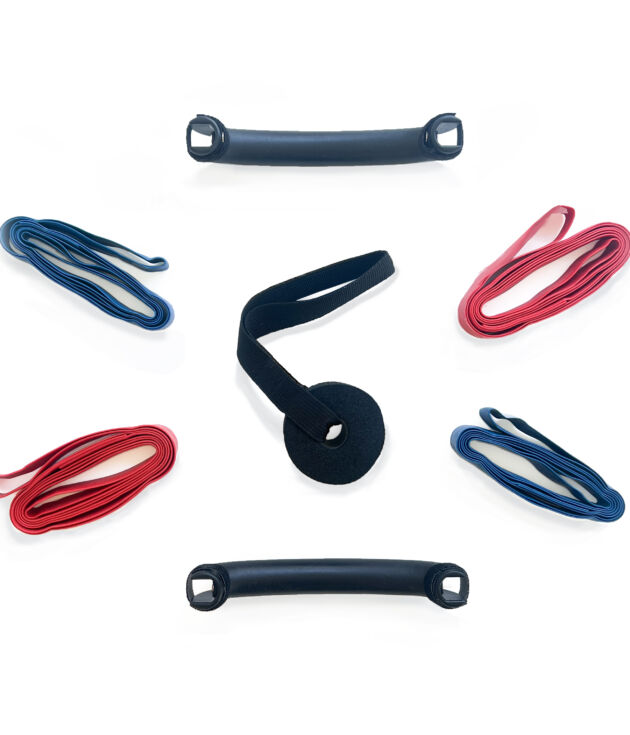 MAX-6 Loop Resistance Band Accessory Set - 16 Exercises