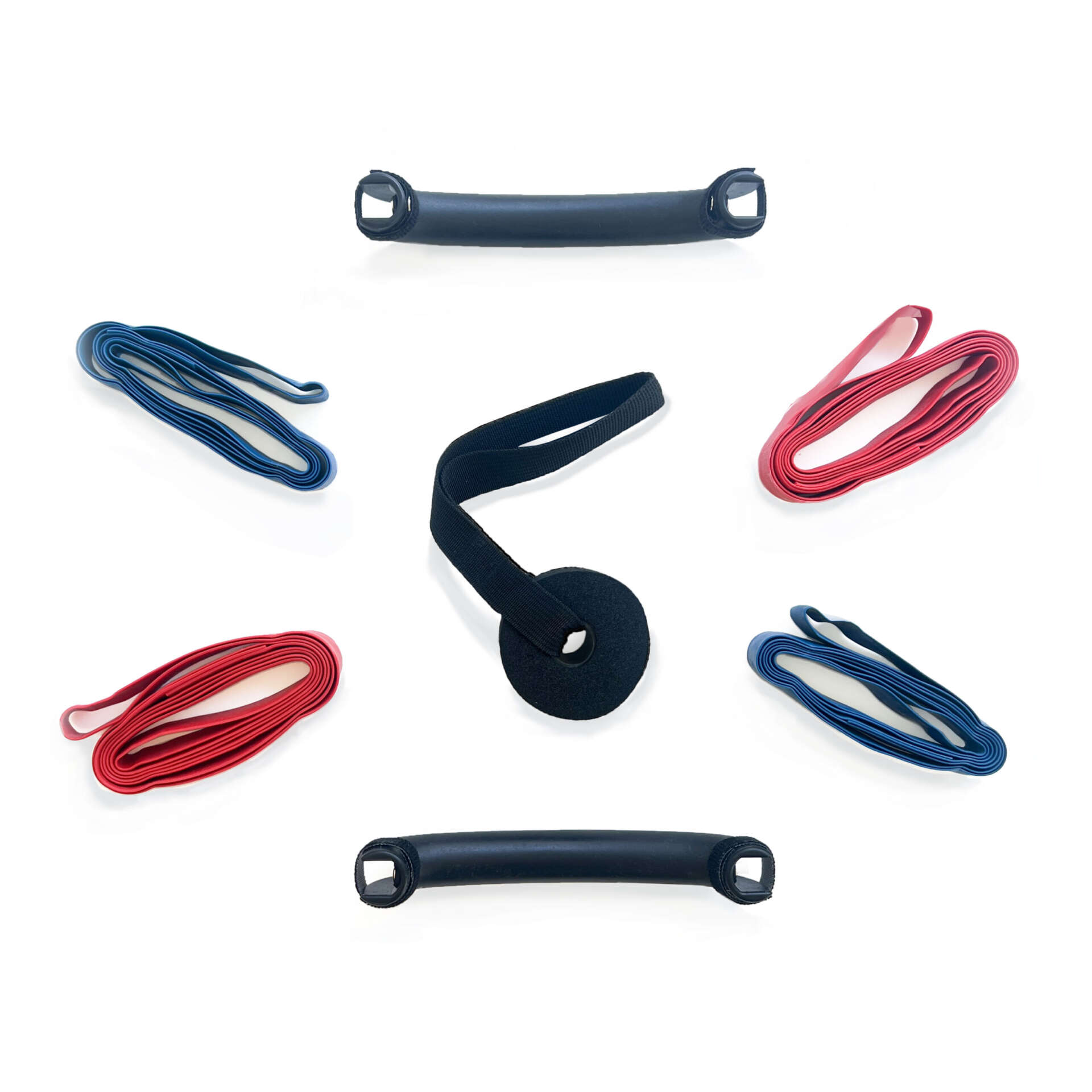 MAX-6 Loop Resistance Band Accessory Set - 16 Exercises