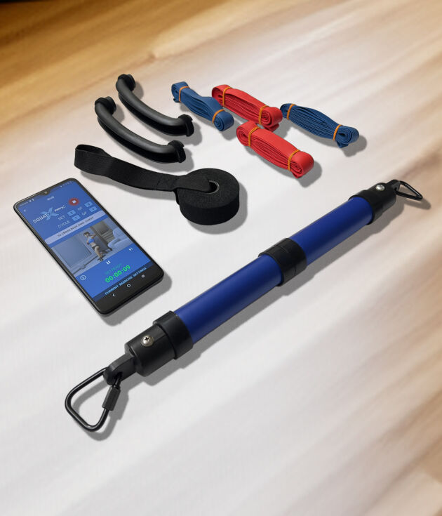 S1-BAR MINI-MAX™ - 16-in. Resistance Band Bar - 29 Exercises